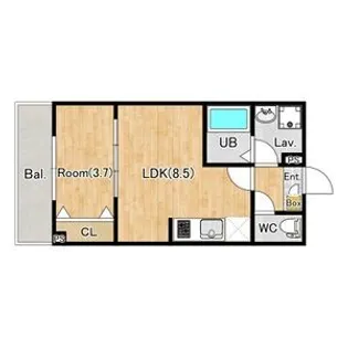 (仮称)ジーメゾン所沢若狭【3階】の間取り