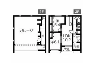 LaLa Charme Aの間取り
