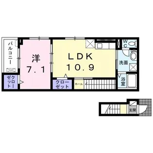 Future21(フューチャー【2階】の間取り