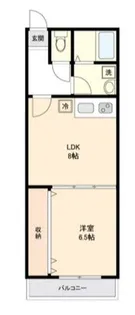 マンション豊島【3階】の間取り