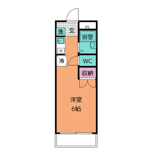 ホワイトポート鶴ヶ島【1階】の間取り