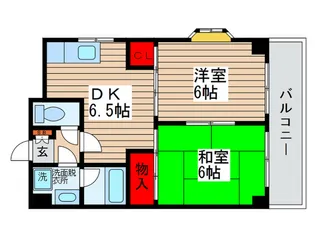ひょうどうプラザ【3階】の間取り