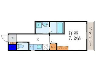 ドムール西院寿【4階】の間取り