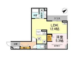 アルスフィルド相模原【2階】の間取り