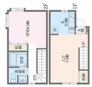 カーザカスターニャIII【2階】の間取り