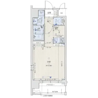 エイペックス上本町【9階】の間取り