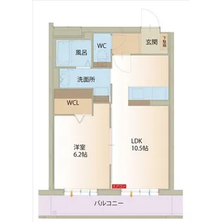 H.I.Liebe【2階】の間取り