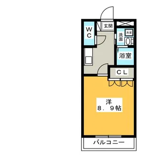 アーバン・ブロケード【1階】の間取り