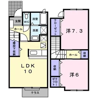 プリムラの間取り