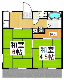 梅勝園(竹)【1階】の間取り