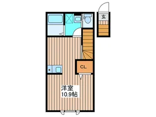 ドムス台原【2階】の間取り