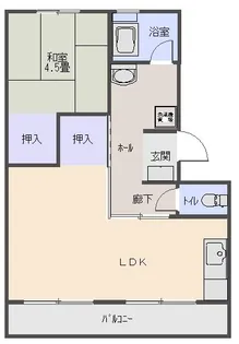 ローレルハイツ【2階】の間取り
