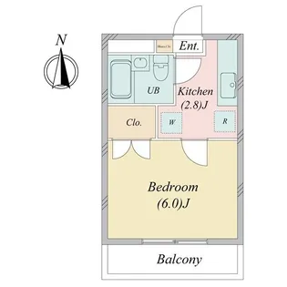 ラ・カーサ南【2階】の間取り