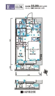 リヴシティ初台【5階】の間取り