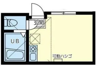 ユナイト保土ヶ谷プレビシート【1階】の間取り