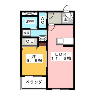 フレシールIII【3階】の間取り