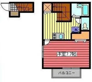 ミコノス【2階】の間取り