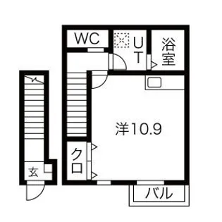 ヴィラ・ファルコン2【2階】の間取り