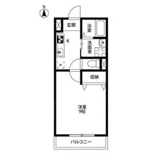 アンプルール リーブル プロパティ【1階】の間取り