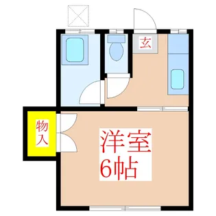 重久ハイツ【1階】の間取り
