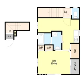 繋bldg.【3階】の間取り