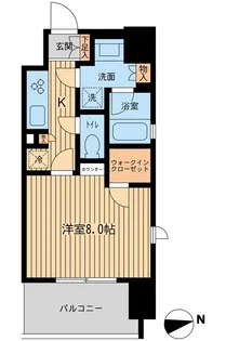 エルシア五反田【3階】の間取り