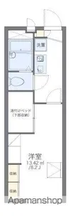 レオパレス宮の木【2階】の間取り
