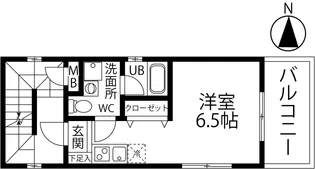 シャローム三田【5階】の間取り