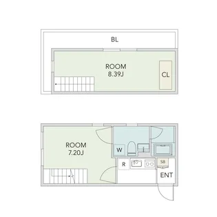 AZ Smart世田谷【4階】の間取り