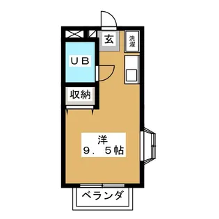 ヒルトップASANUMA【2階】の間取り