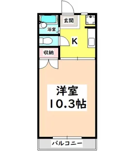 アベニューII【2階】の間取り