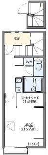 レオネクストレーベン【2階】の間取り