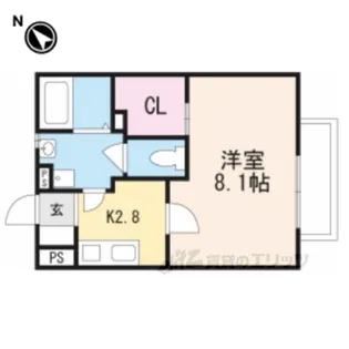 アーバンプロムナード2【1階】の間取り