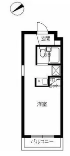 スカイコート千歳烏山第5【4階】の間取り