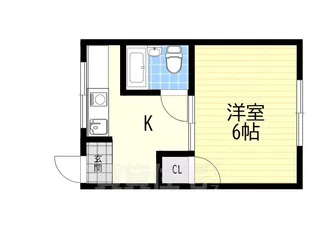 シティハイツホライズン【2階】の間取り