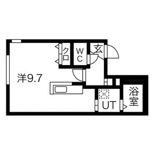 Twinberry Asabu ツインベリーアサブ【1階】の間取り