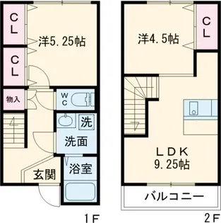 ヴェール里 C棟の間取り
