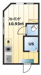 アーバンプレイス落合XV【1階】の間取り