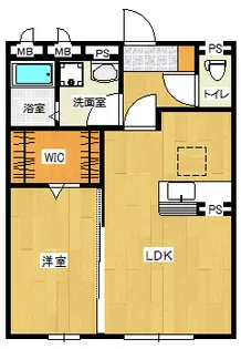 メゾンアーブル【1階】の間取り