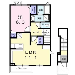 Ai-6【2階】の間取り