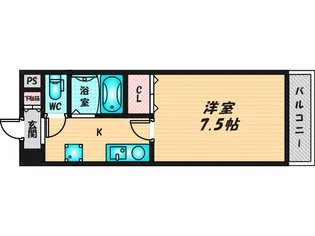 サンピリア小阪【4階】の間取り