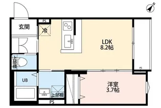 robot home 西八王子II【2階】の間取り