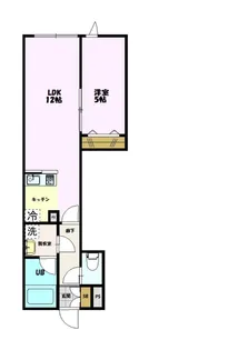 ラフォルテ福生【2階】の間取り