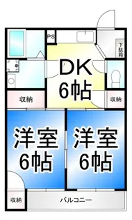 サンシティハイツ【2階】の間取り