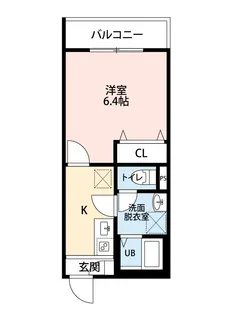 Crecia検見川町【3階】の間取り