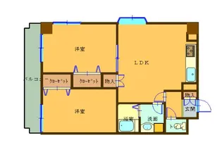 アルテッツァ紺屋町【10階】の間取り