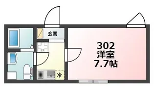 GLANZ文京千駄木【2階】の間取り
