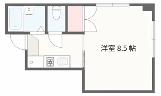 シャスタハシモト参番館【2階】の間取り