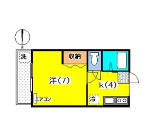 ドリームエイト【2階】の間取り
