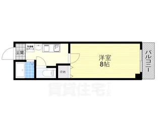 エミネンス千里山【2階】の間取り